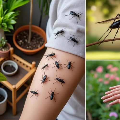 Petites bêtes noires qui piquent dans la maison ou le jardin : les identifier et se protéger efficacement