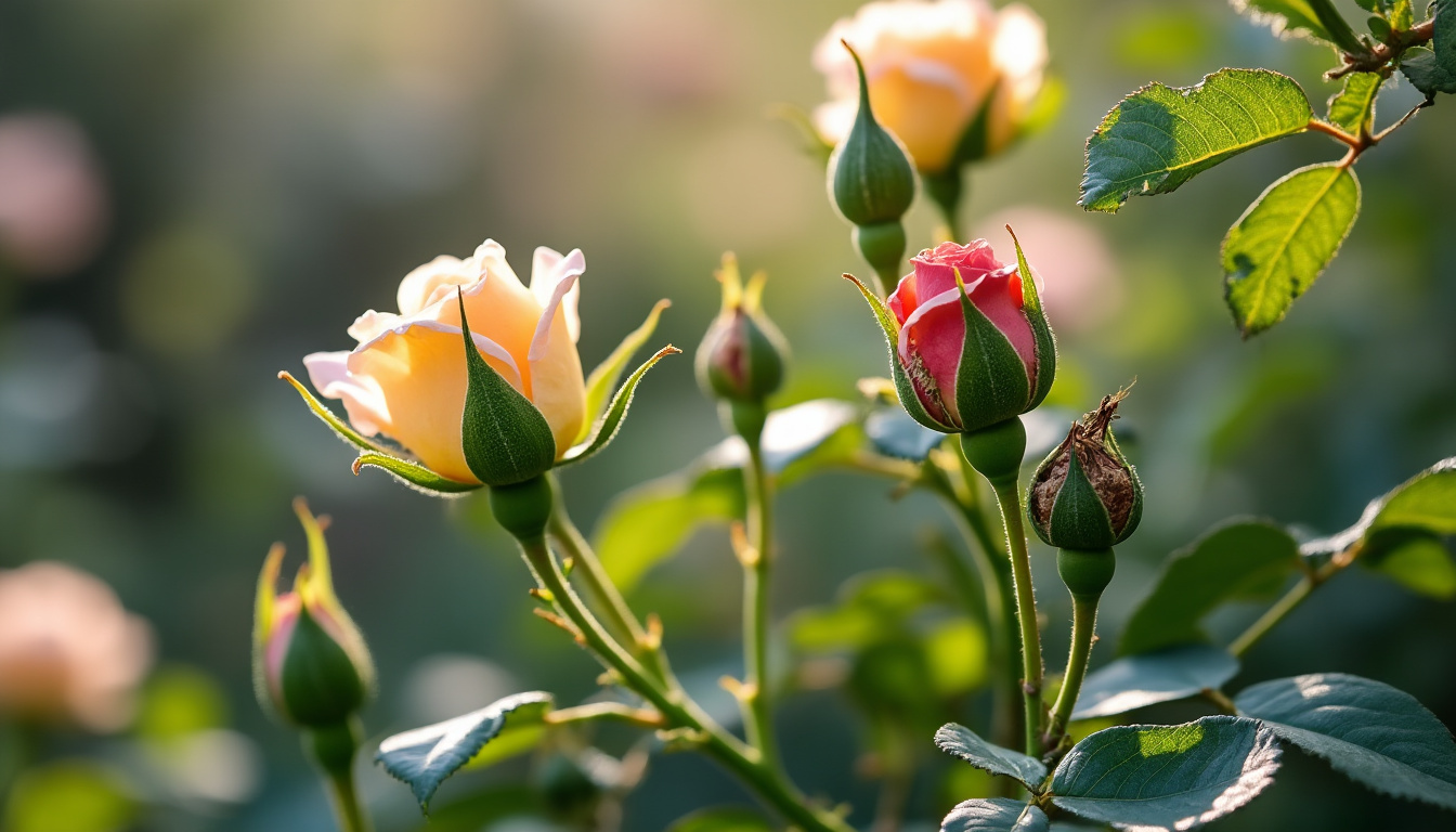 découvrez pourquoi les bourgeons de rosier n’éclosent pas ou tombent : causes, maladies et soins pour retrouver une floraison généreuse.